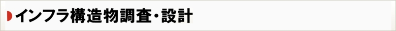 インフラ構造物調査・設計
